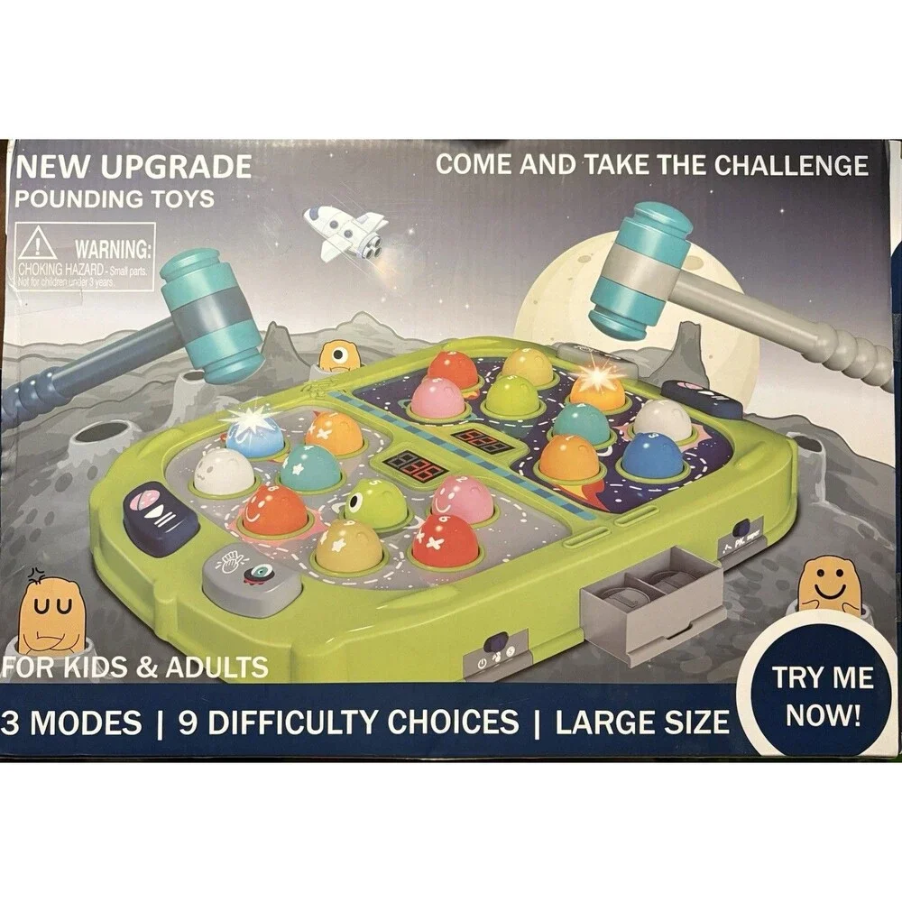 GUANGDONG FIVE STAR TOYS Pounding Toys Electronic Handheld Game, Sound, Display